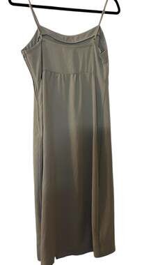 Anthropologie Altar ‘D State Sage Green Spaghetti Strap Midi Dress, Size L